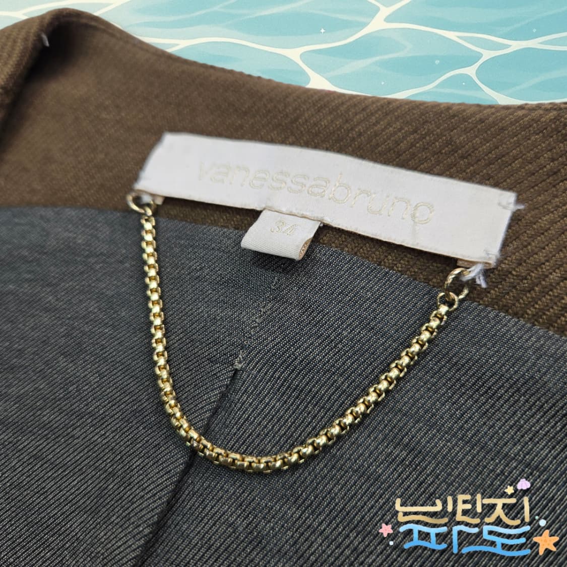 34 바네사브루노 스터드 포인트 오픈자켓 상품이미지4