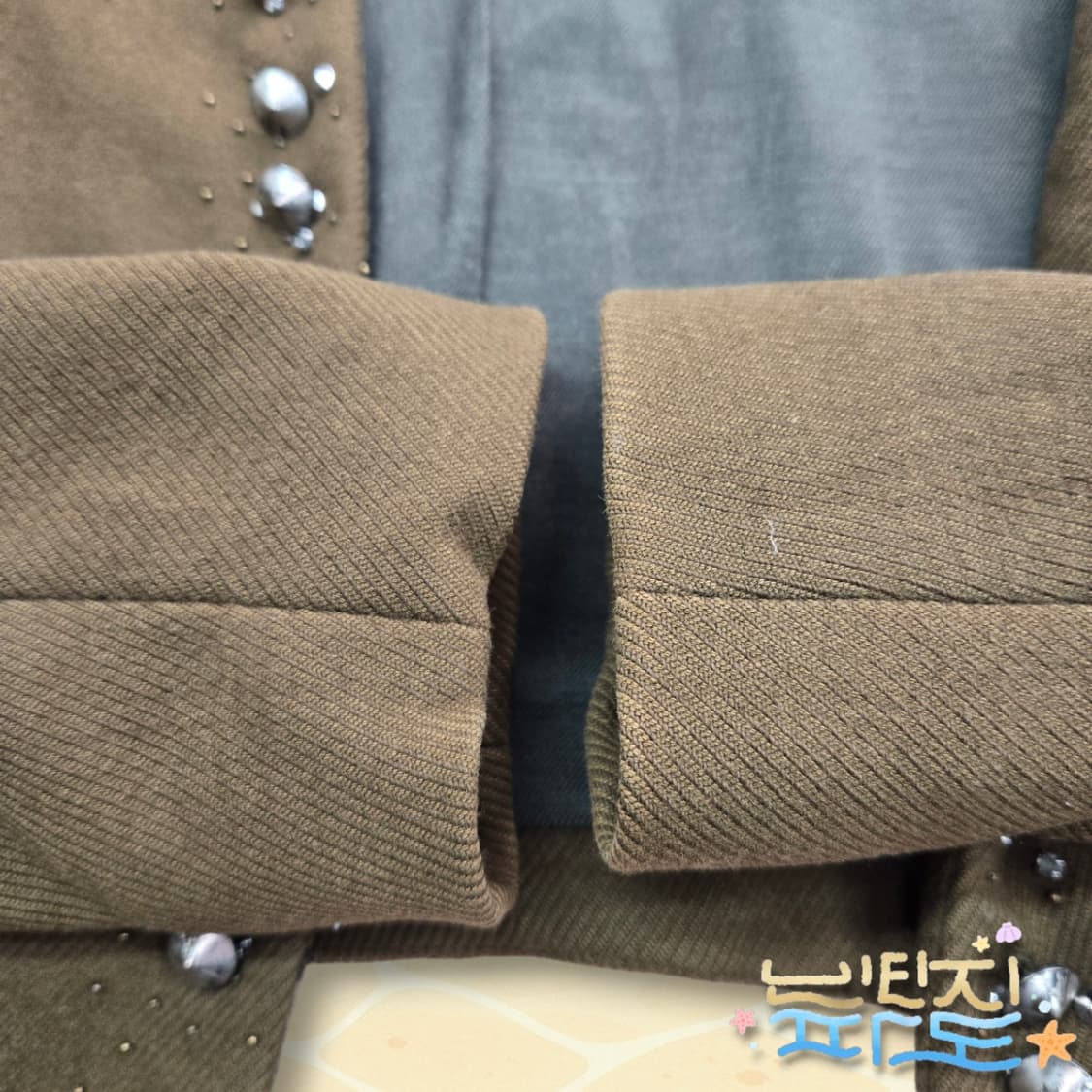 34 바네사브루노 스터드 포인트 오픈자켓 상품이미지8