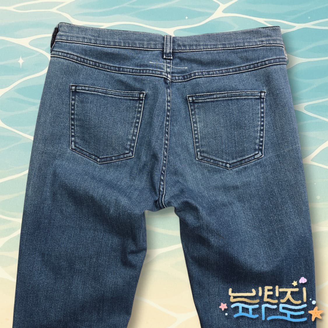 27 42 마르지엘라 MM6 스판 데님 스키니진 상품이미지5