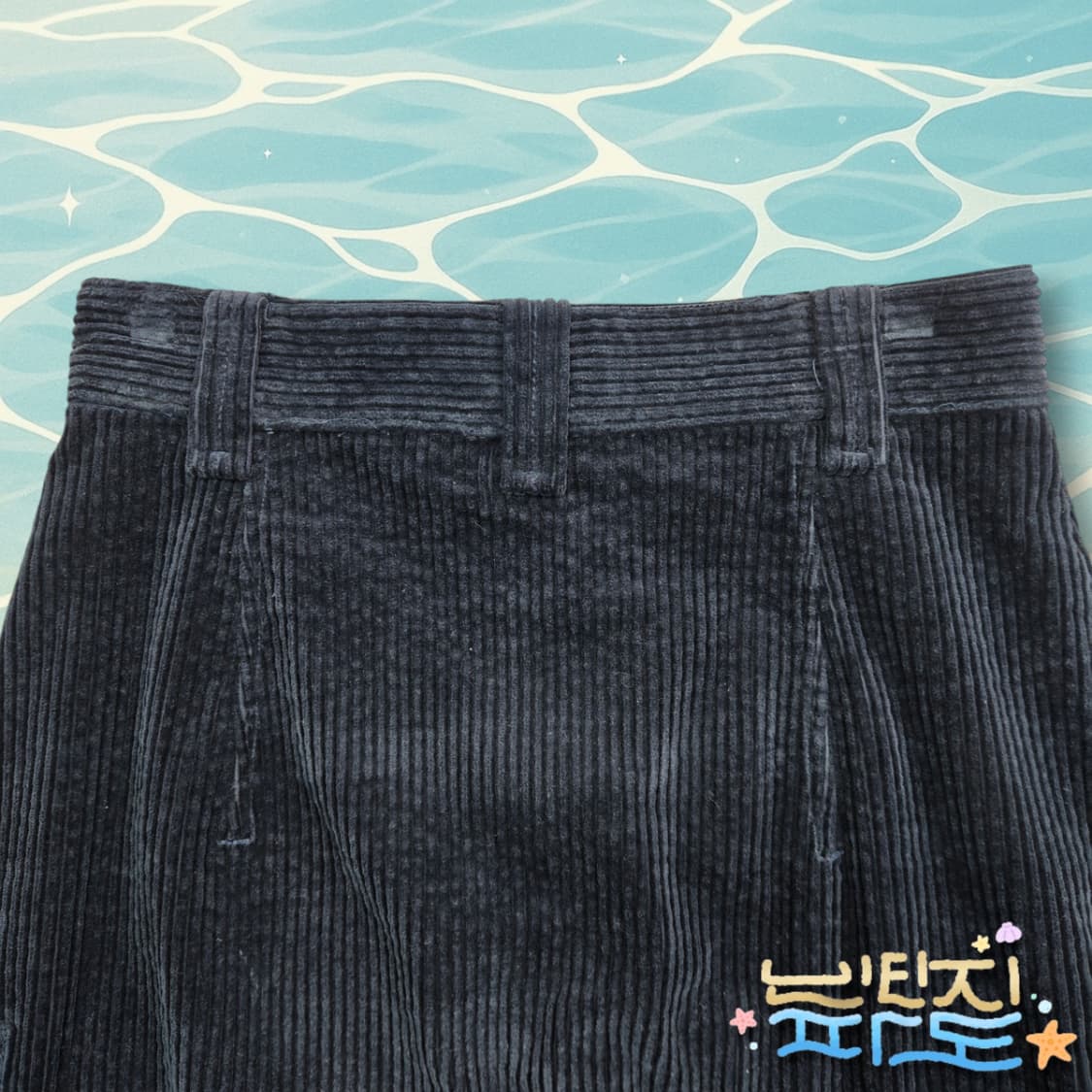 38 빔바이롤라 코듀로이 스냅버튼 스커트 상품이미지5