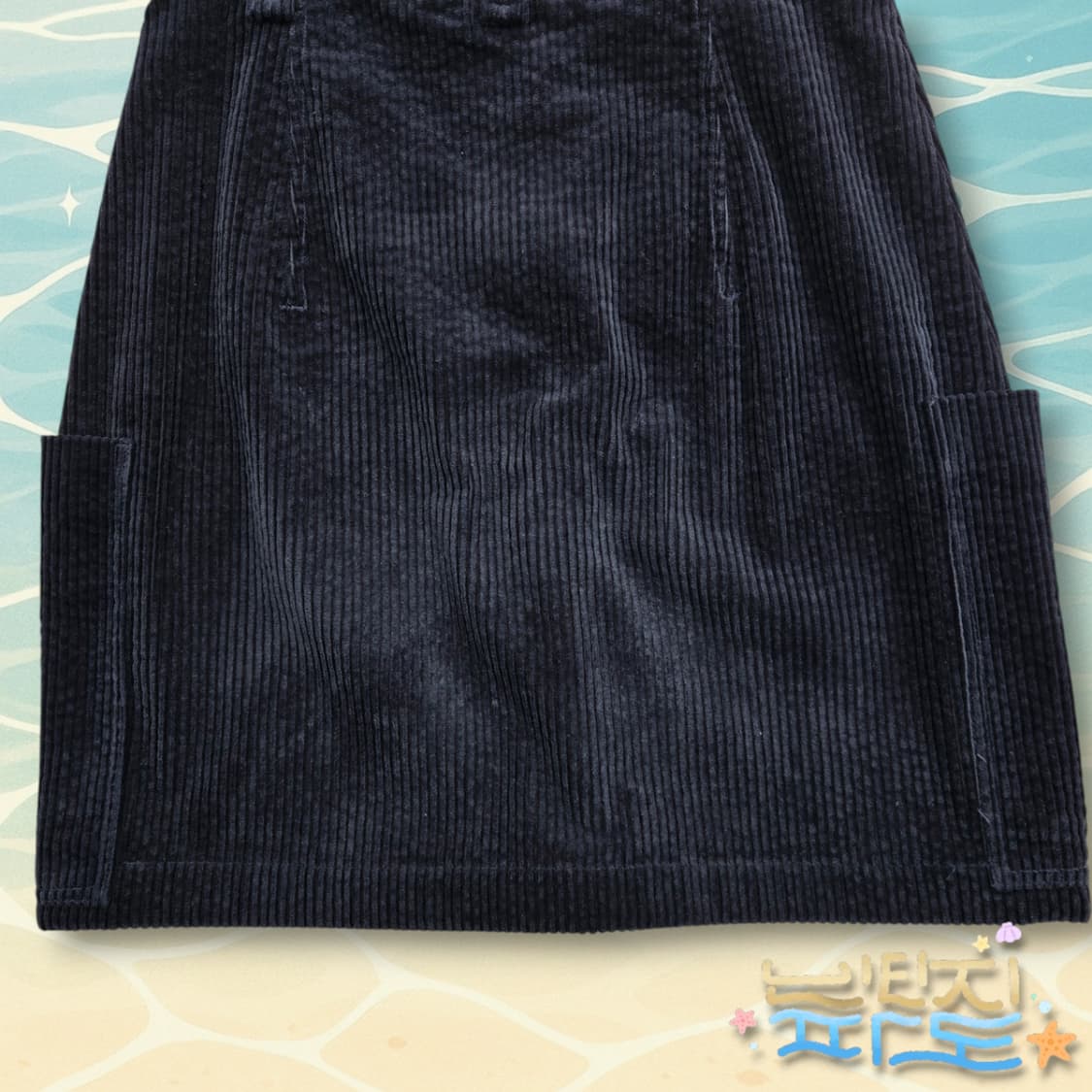 38 빔바이롤라 코듀로이 스냅버튼 스커트 상품이미지6