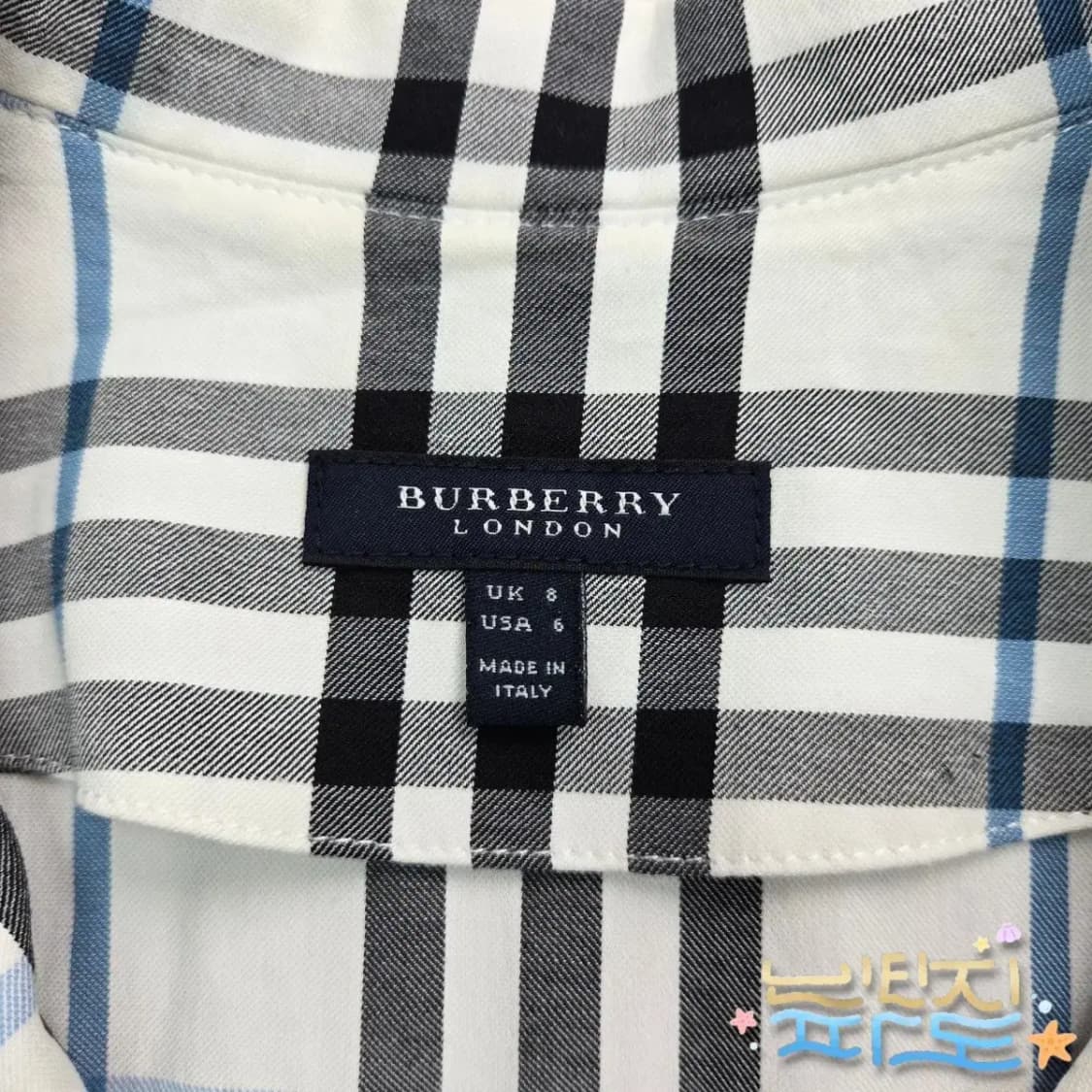 40 버버리 00s 체크 민소매 미디 원피스 상품이미지4
