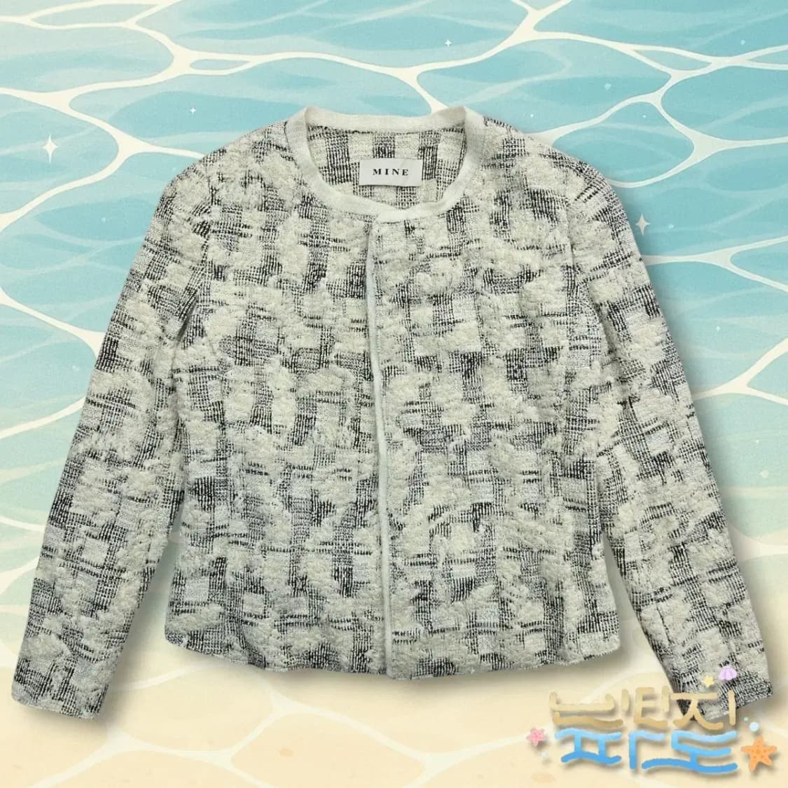 85 MINE 한섬 오픈 트위드 자켓 상품이미지1