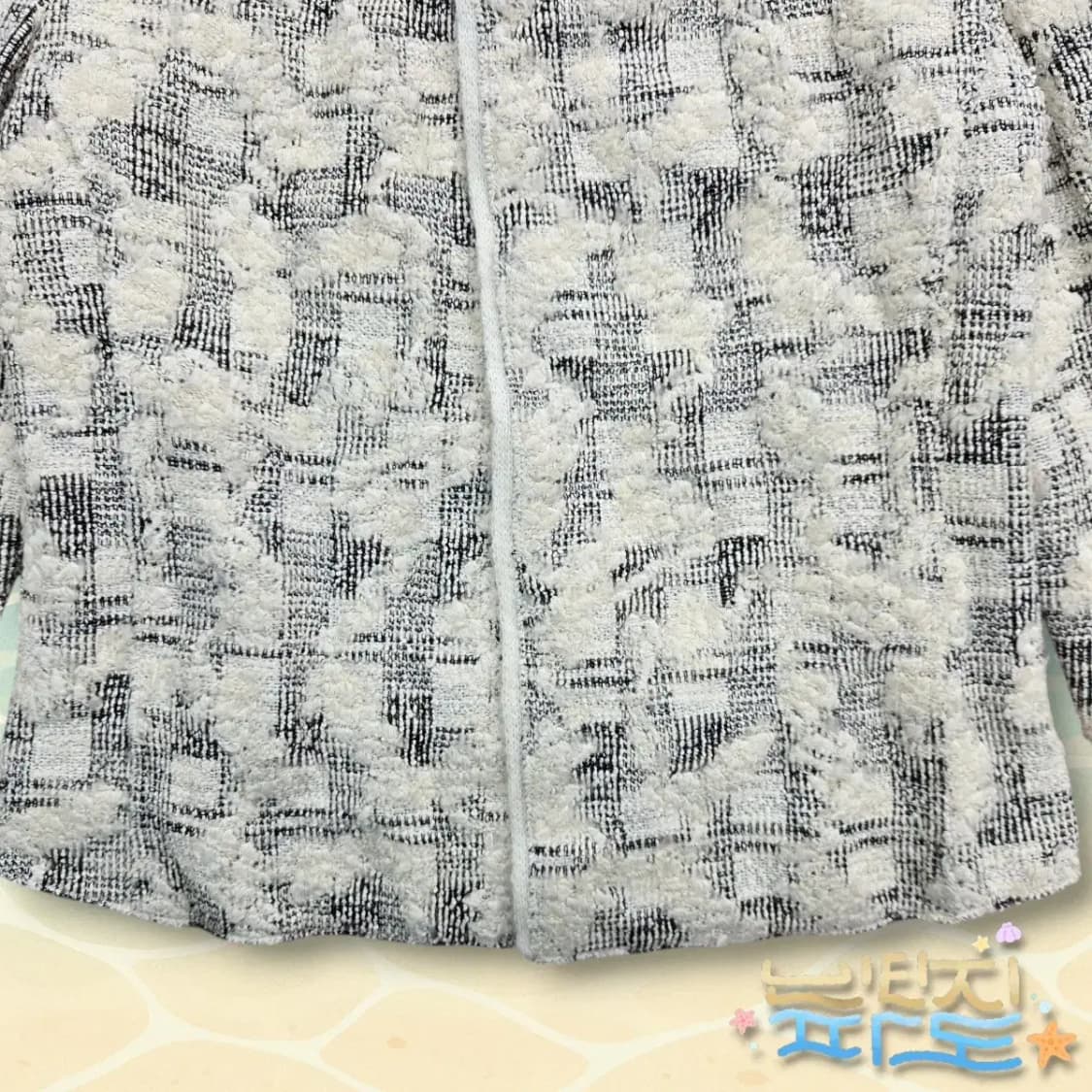 85 MINE 한섬 오픈 트위드 자켓 상품이미지3