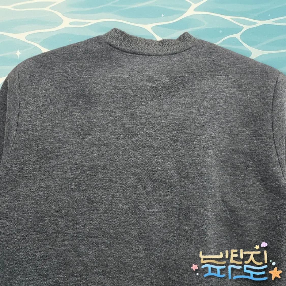 100 솔리드옴므 그래픽 맨투맨 상품이미지7