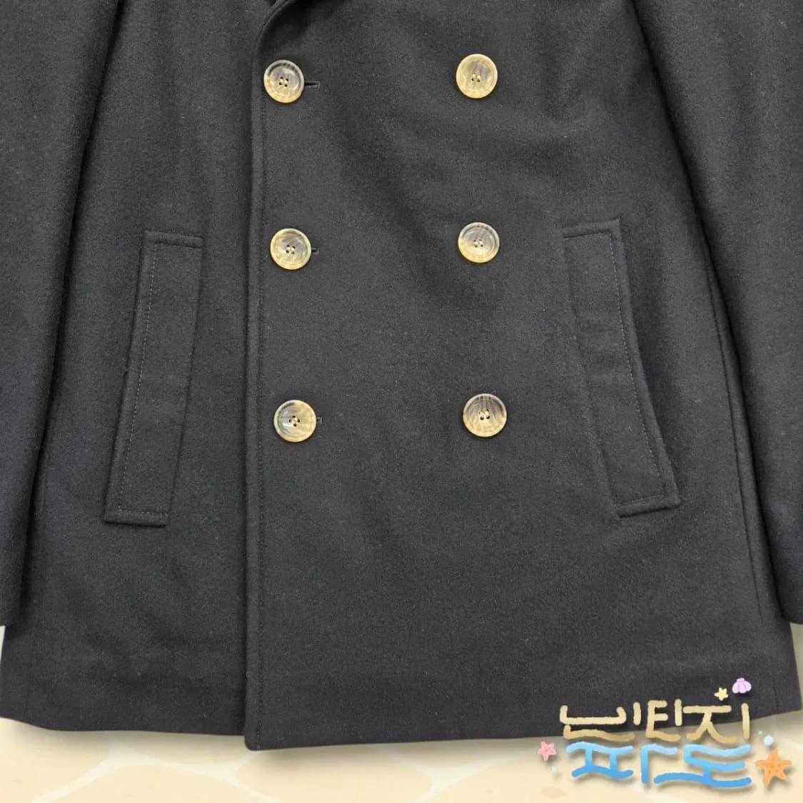 M 마크제이콥스 퀼팅 더블브레스티드 반코트 상품이미지3