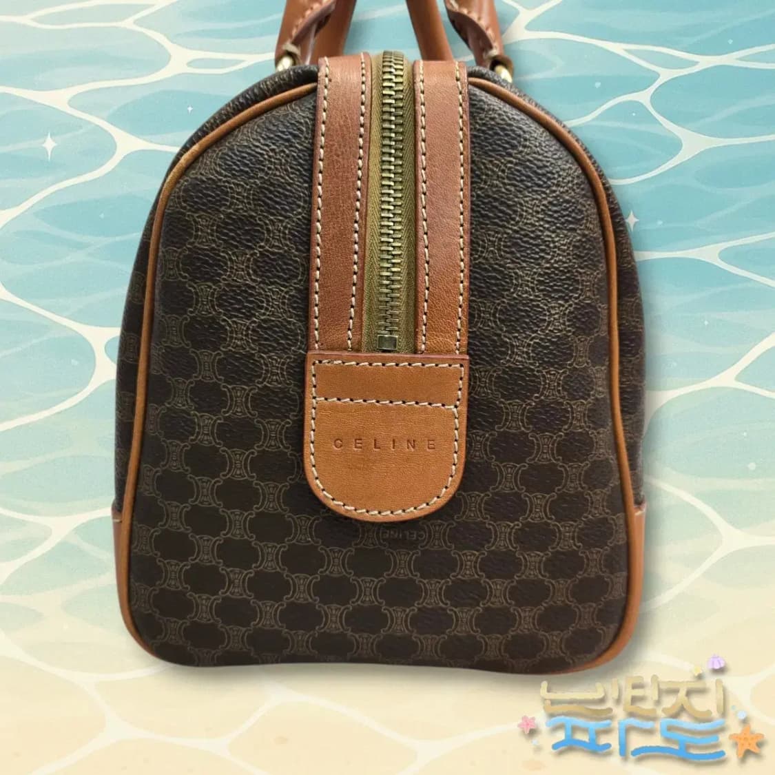 감정서O CELINE 셀린느 트리오페 머케덤 보스턴백 상품이미지2