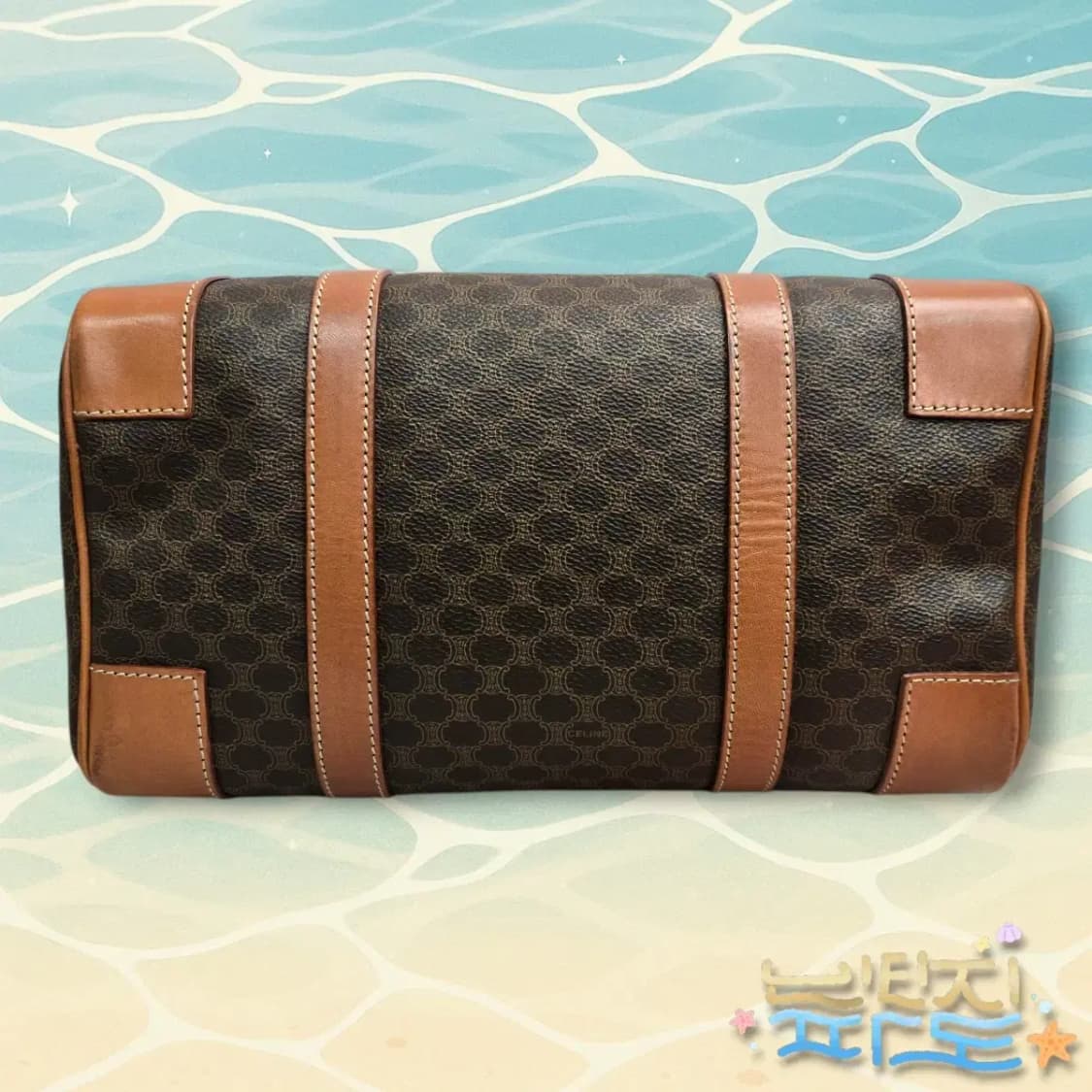 감정서O CELINE 셀린느 트리오페 머케덤 보스턴백 상품이미지9