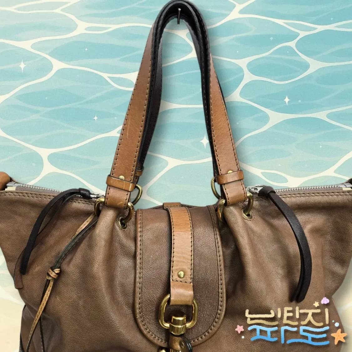 감정서O Chloe 끌로에 Kerala 토트백 상품이미지2