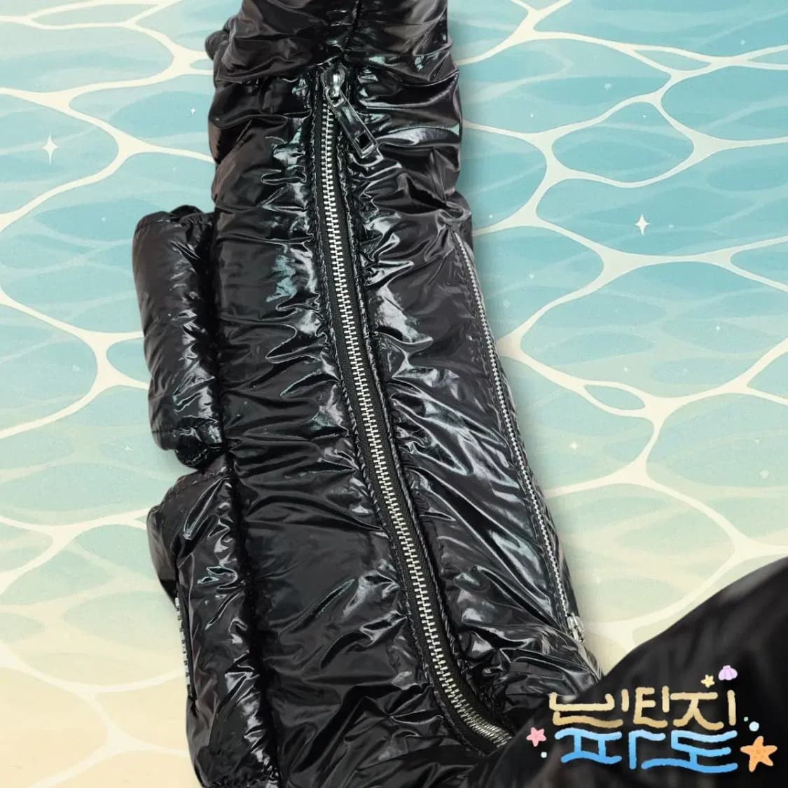 BADBLOOD 배드블러드 크루저 멀티카고 숄더백 패딩 오닉스 상품이미지6