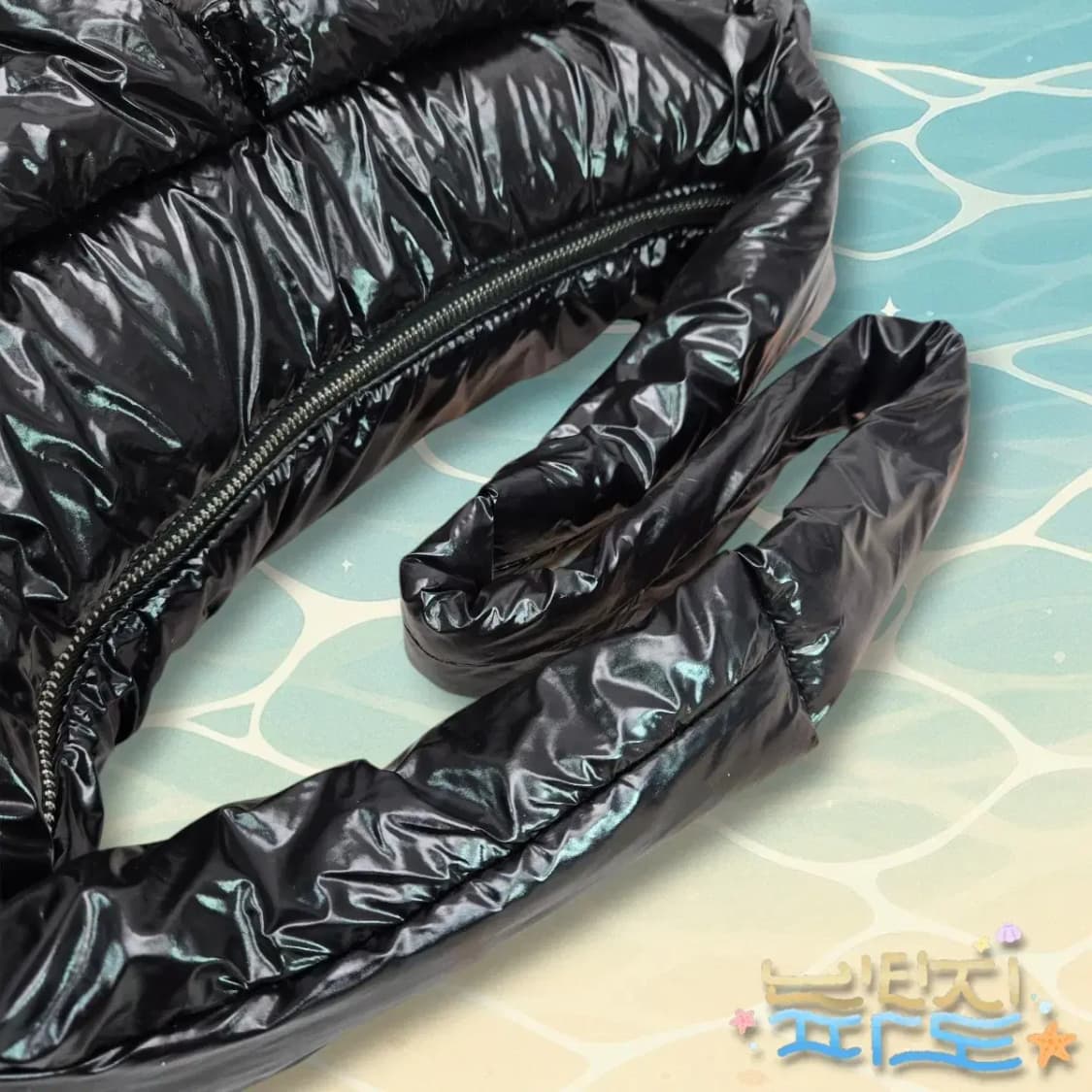 BADBLOOD 배드블러드 크루저 멀티카고 숄더백 패딩 오닉스 상품이미지7