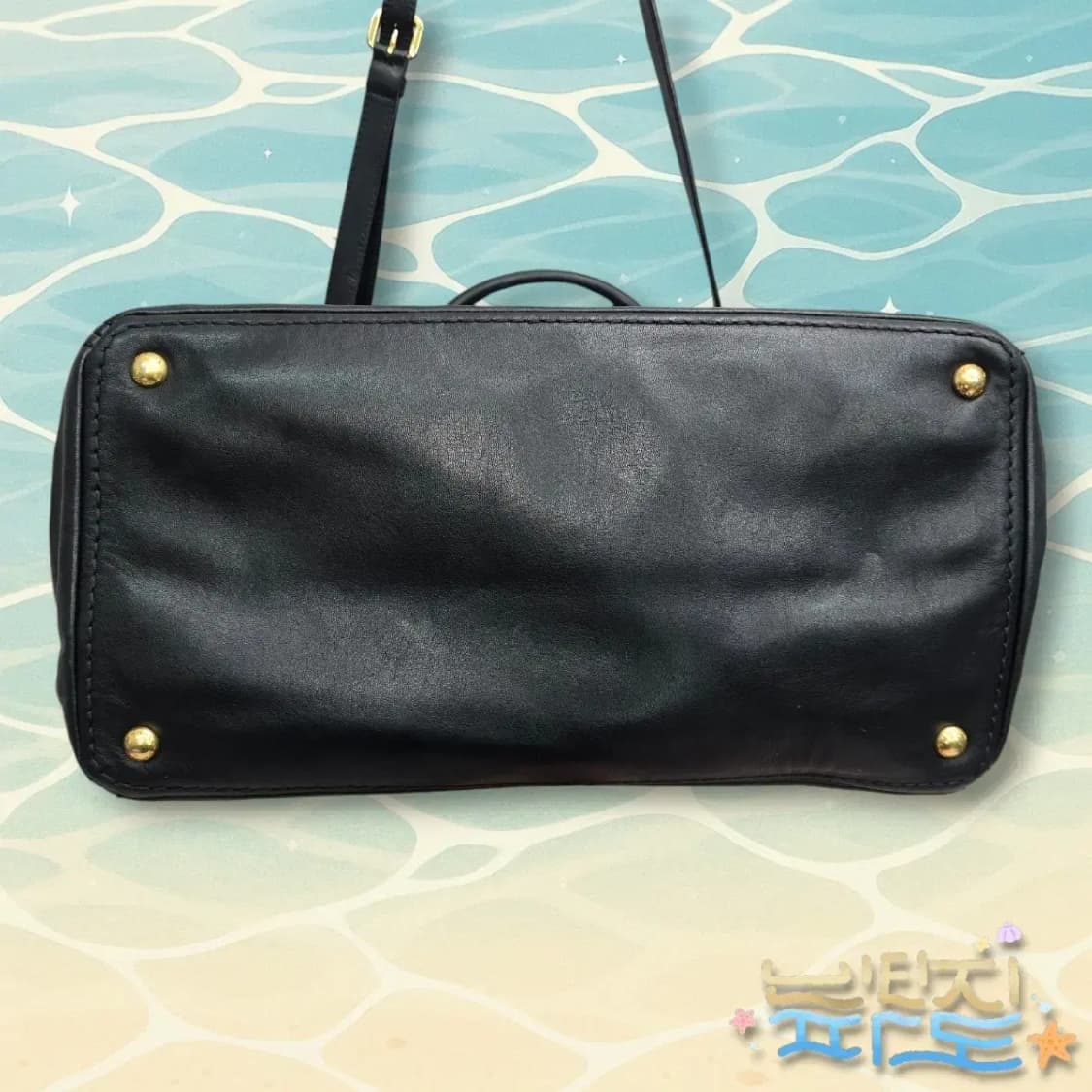 감정서O PRADA 프라다 카프 레더 토트 숄더백 상품이미지6