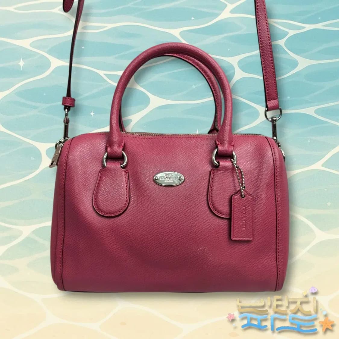 COACH 코치 베넷 핑크 2WAY 토트 크로스백 상품이미지2