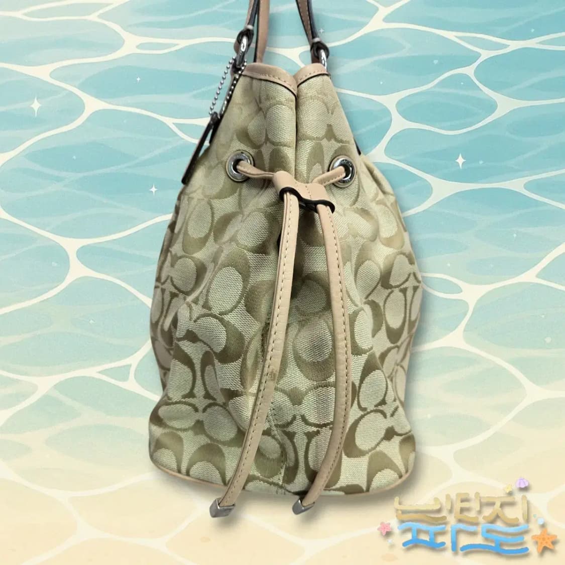 COACH 코치 시그니처 자가드 숄더백 상품이미지2