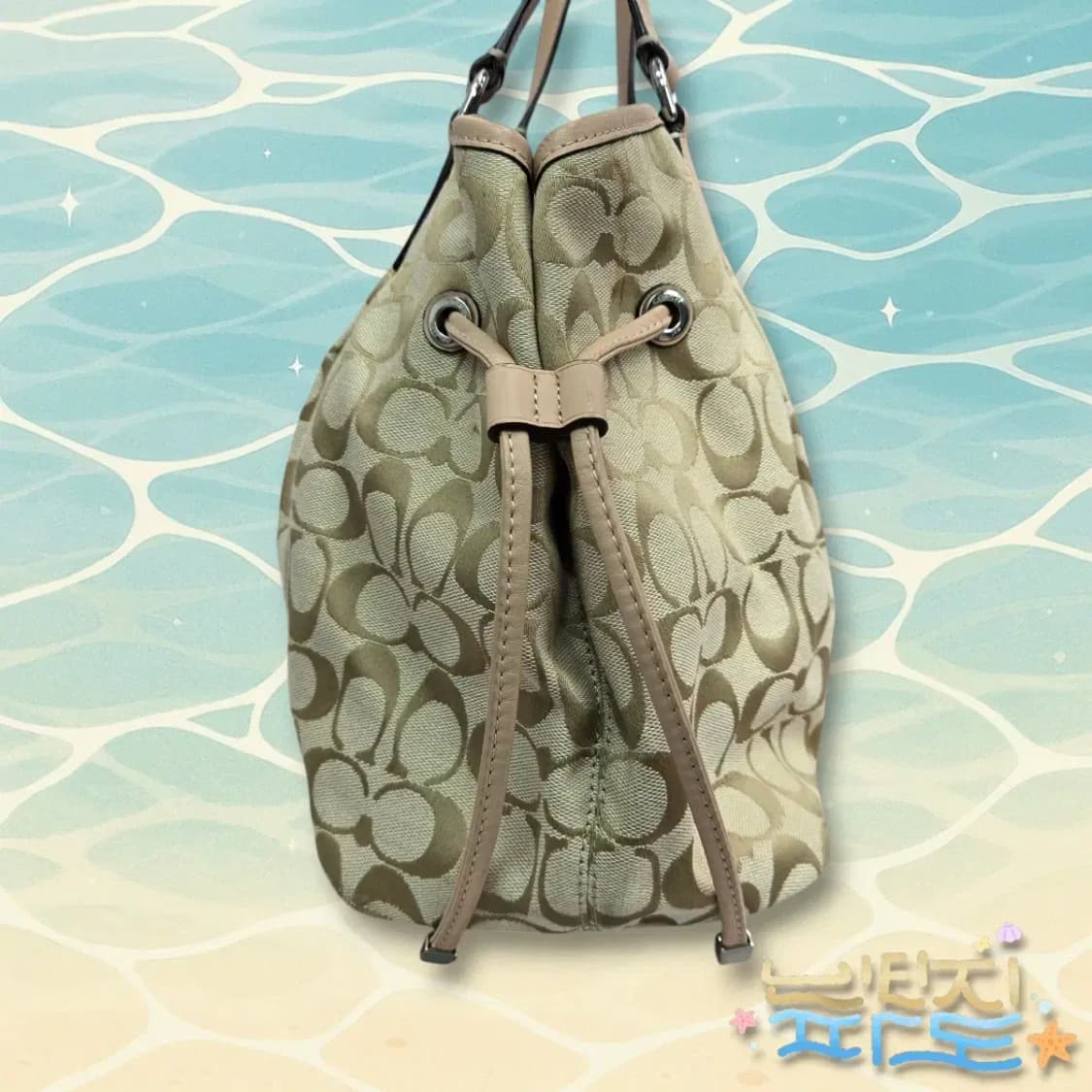 COACH 코치 시그니처 자가드 숄더백 상품이미지4