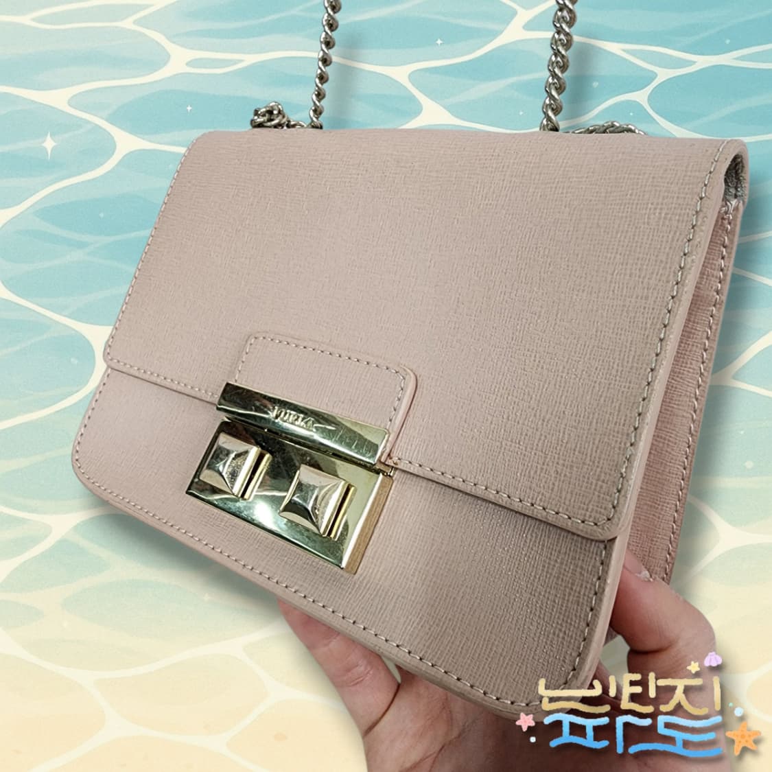 FURLA 훌라 벨라 미니 체인 크로스 토트백 상품이미지3