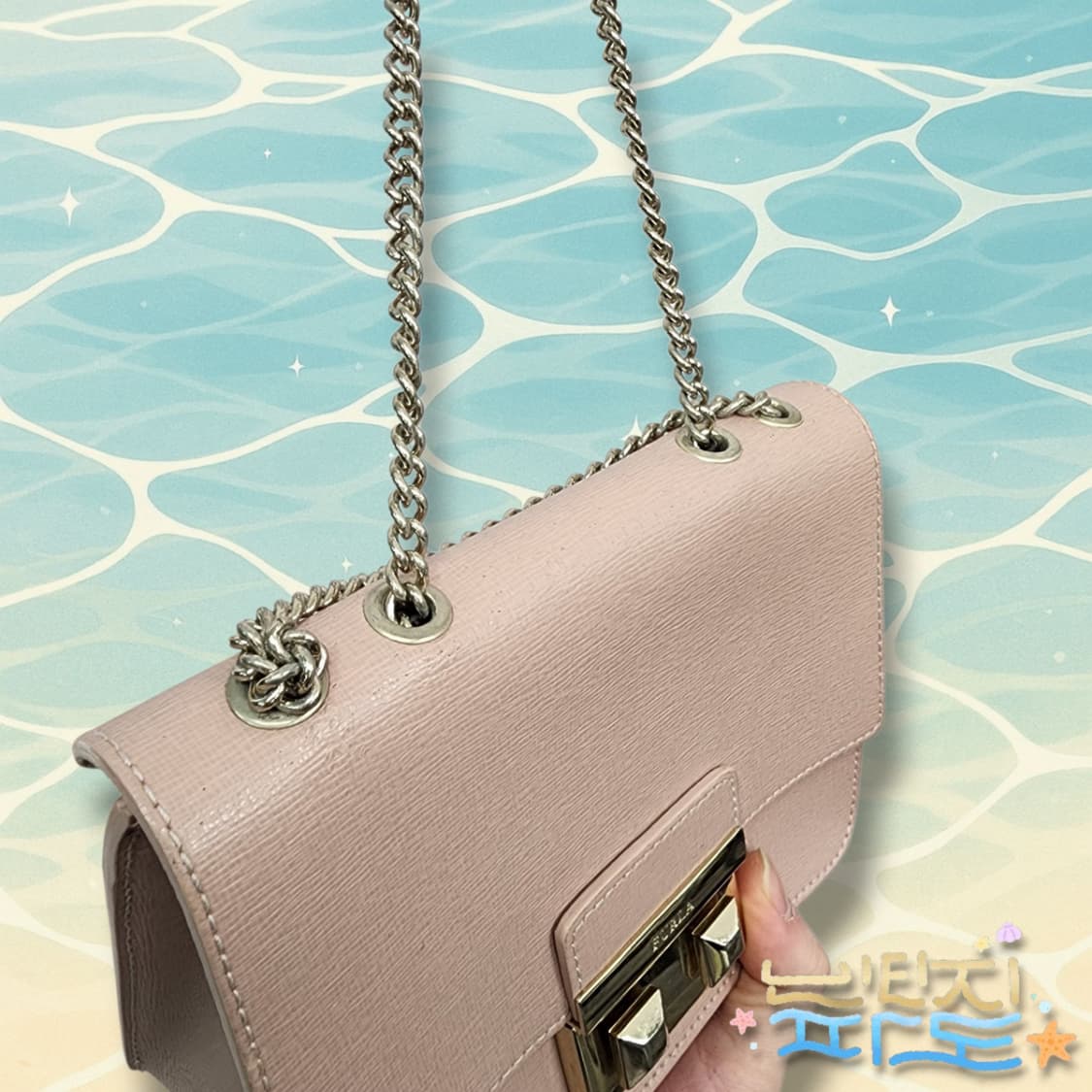 FURLA 훌라 벨라 미니 체인 크로스 토트백 상품이미지8