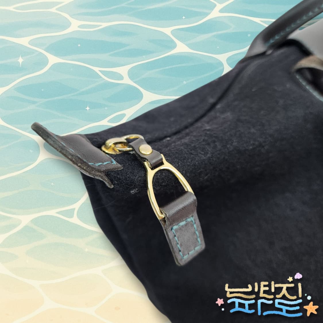 롱샴 르플리아쥬 울 멀티스트라이프 레더 상품이미지7