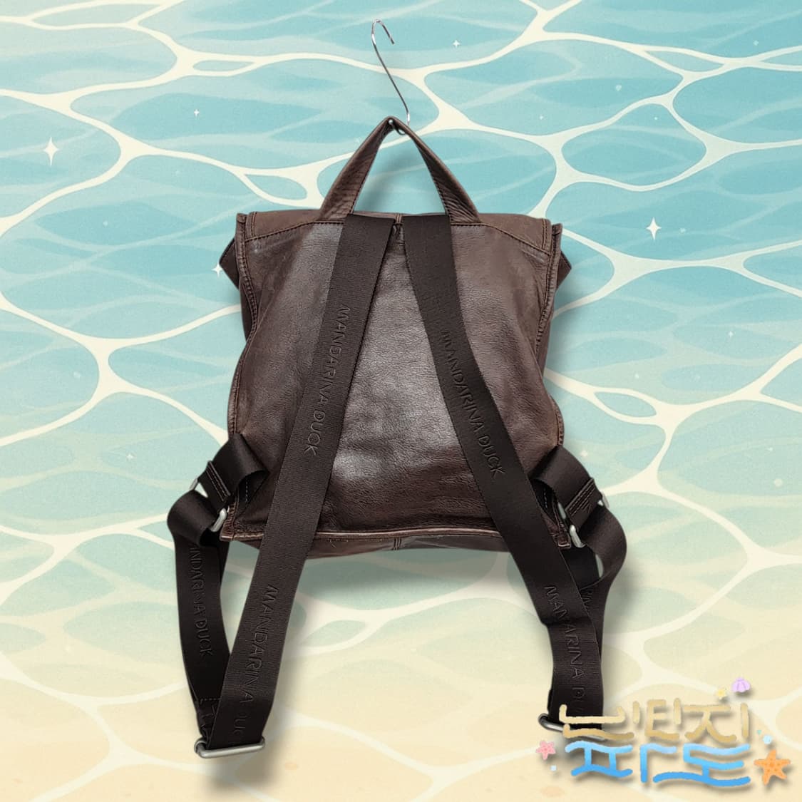 만다리나덕 졸리 풀그레인 가죽 백팩 상품이미지4