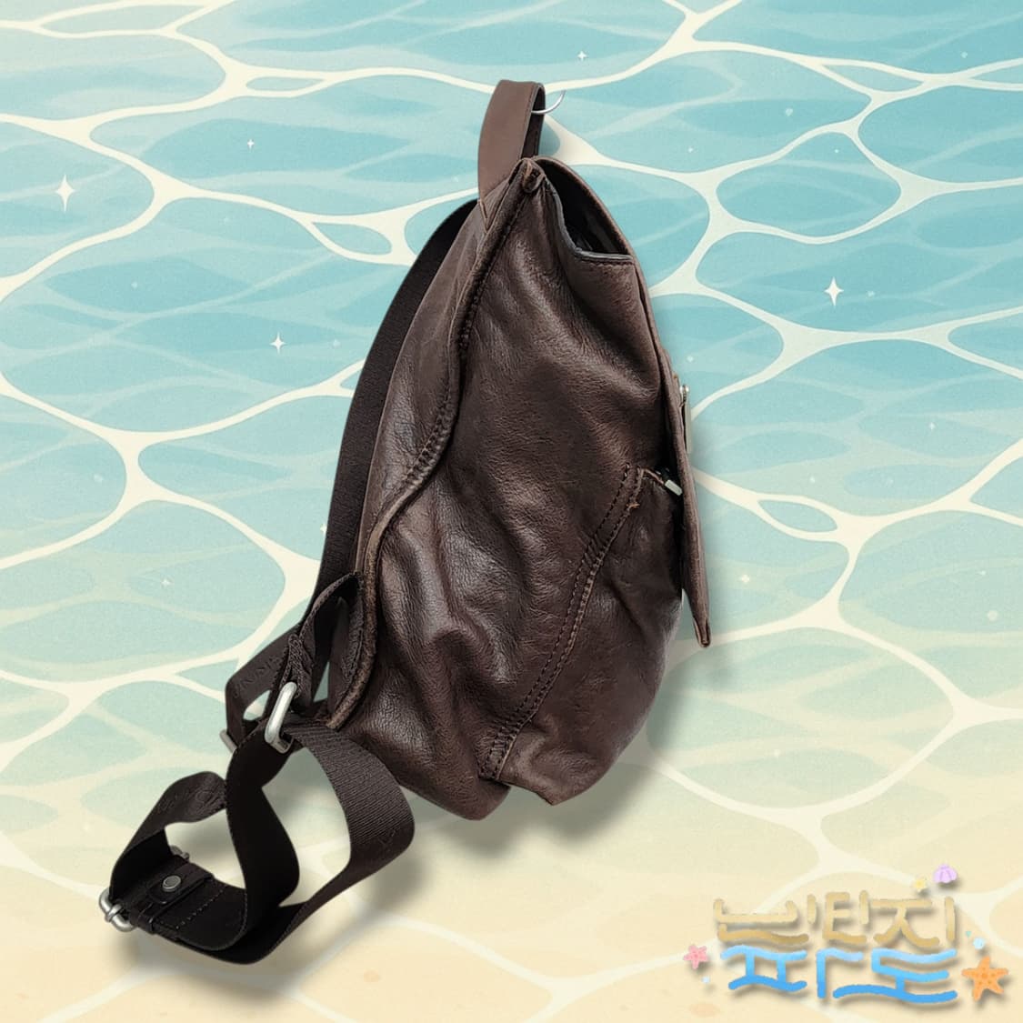만다리나덕 졸리 풀그레인 가죽 백팩 상품이미지5