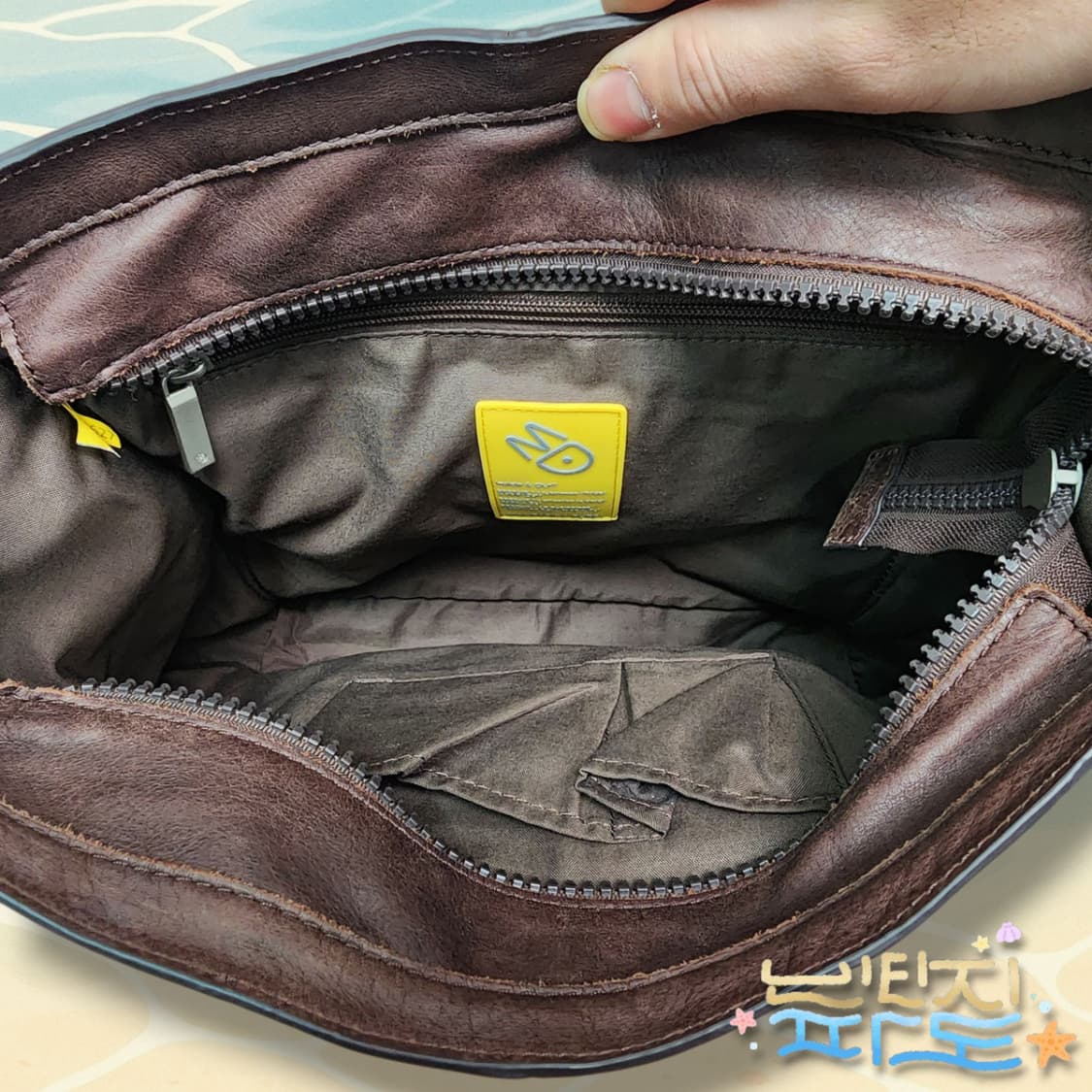 만다리나덕 졸리 풀그레인 가죽 백팩 상품이미지8