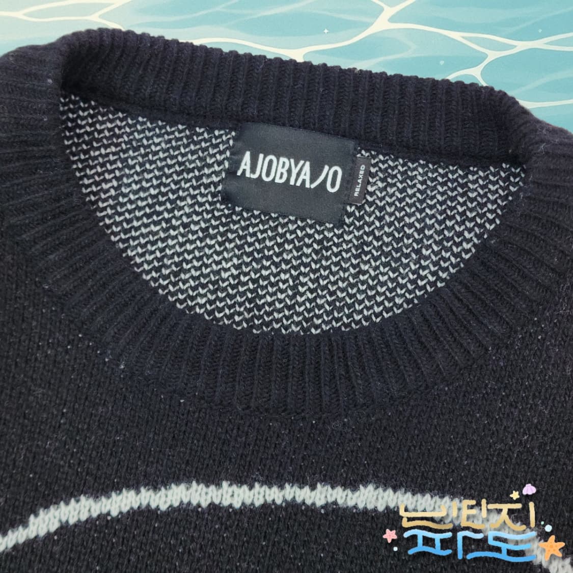 F 아조바이조 Maing Girl 울 니트 스웨터 상품이미지4