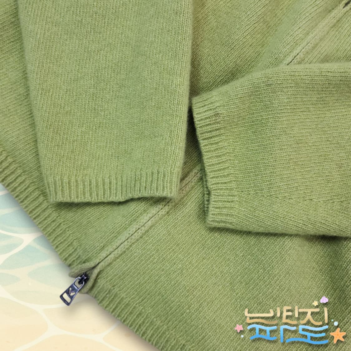 L MAXMARA 막스마라 위켄드 울 니트 집업 상품이미지4