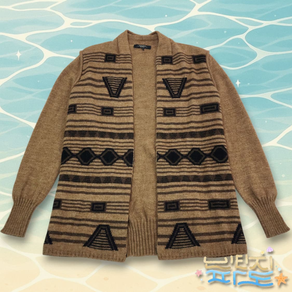 S MAXMARA 막스마라 위켄드 알파카 오픈 가디건 상품이미지1