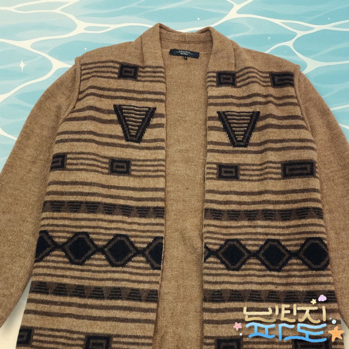 S MAXMARA 막스마라 위켄드 알파카 오픈 가디건 상품이미지2