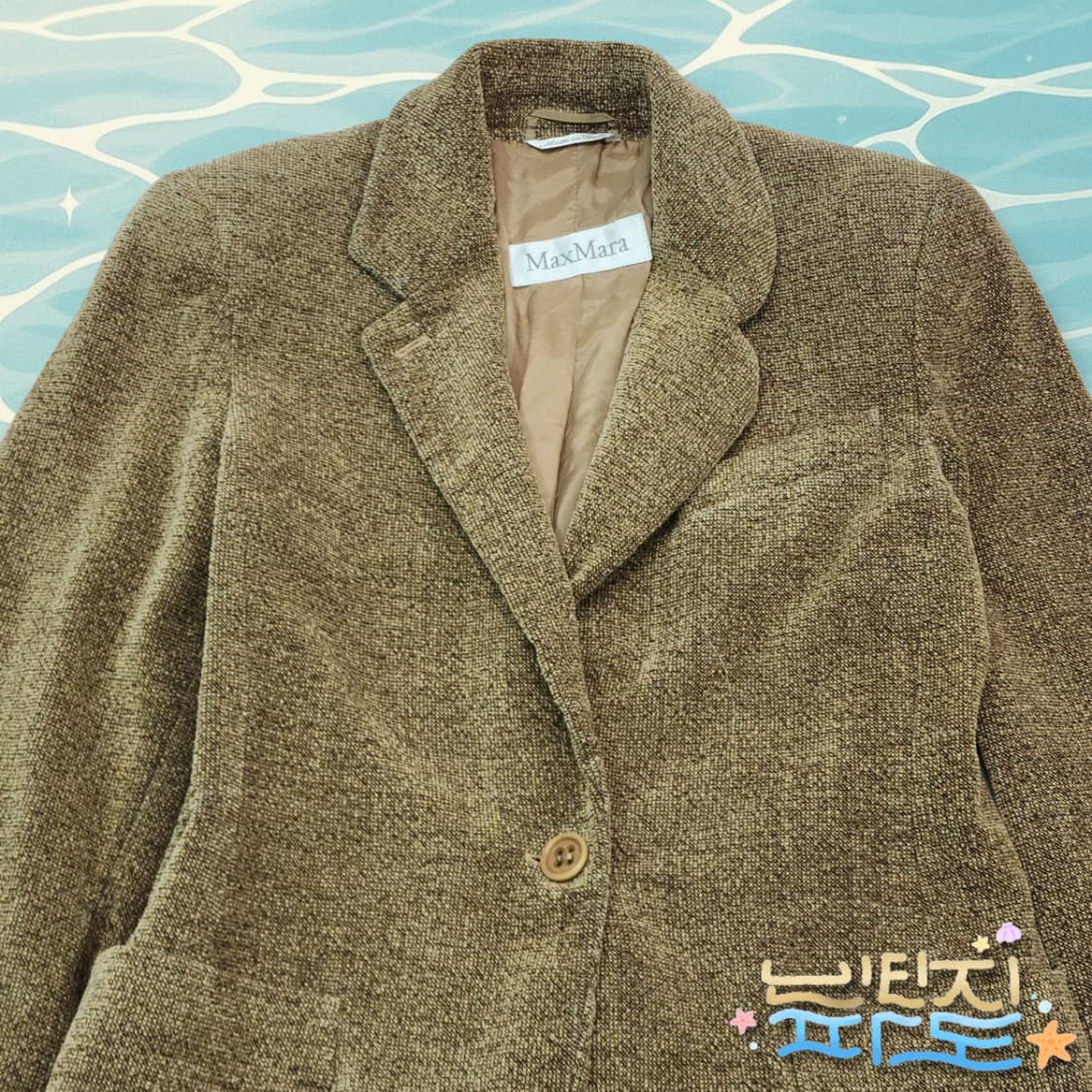 38 MAXMARA 막스마라 울 비스코스 싱글 자켓 상품이미지2