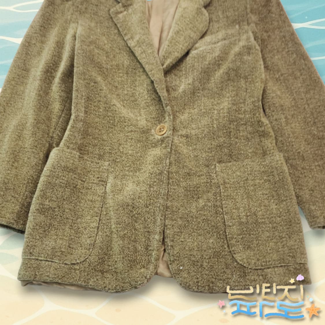 38 MAXMARA 막스마라 울 비스코스 싱글 자켓 상품이미지3