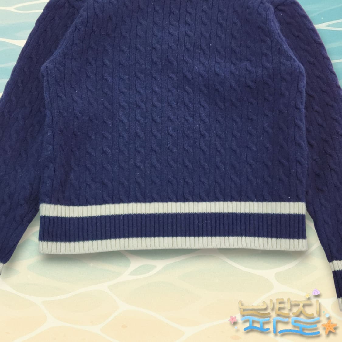 S 마리떼 프랑소와 저버 브이넥 케이블니트 상품이미지8