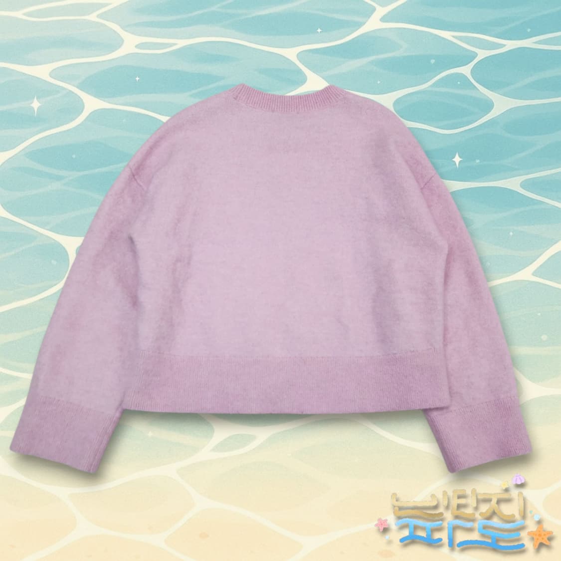 L 앤아더스토리즈 버터플라이 컷아웃 아플리케 니트 상품이미지6