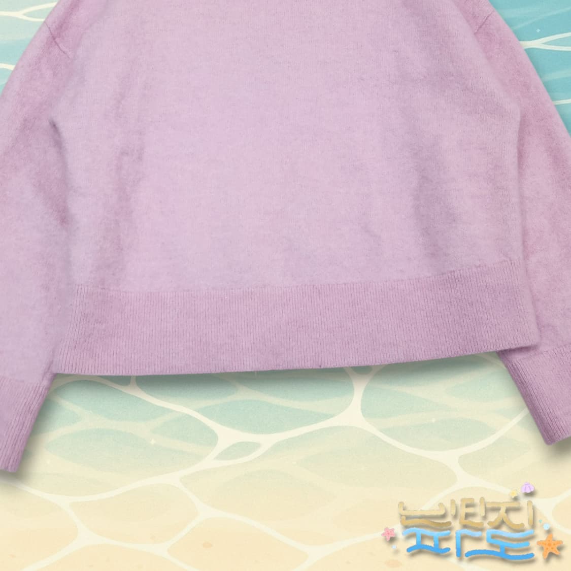 L 앤아더스토리즈 버터플라이 컷아웃 아플리케 니트 상품이미지8