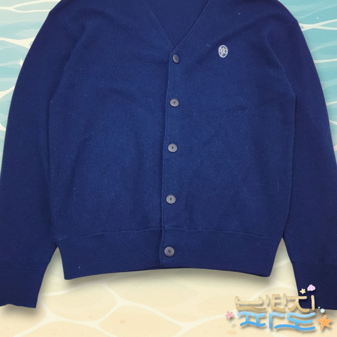 M 마리떼 프랑소와 울 저버 브이넥 가디건 상품이미지3