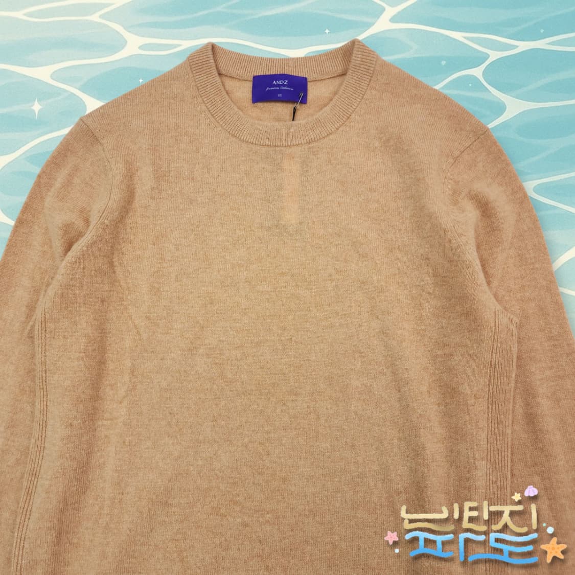 95 새제품 앤드지 울 캐시미어 니트 상품이미지2