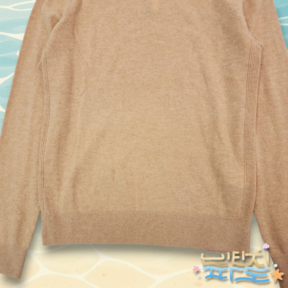 95 새제품 앤드지 울 캐시미어 니트 상품이미지3