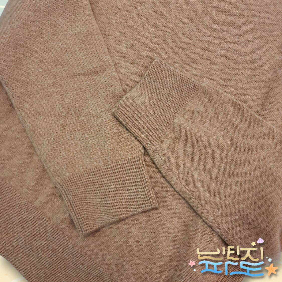 95 새제품 앤드지 울 캐시미어 니트 상품이미지4