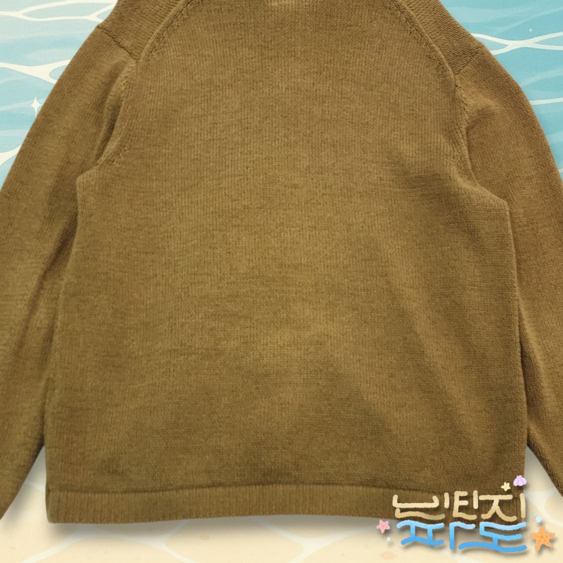 M 코스 릴렉스드핏 코튼 카라 니트 가디건 상품이미지8