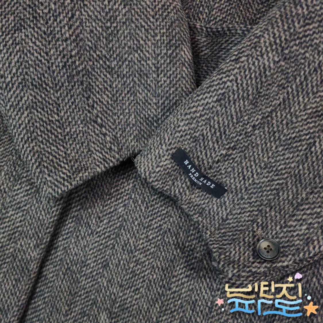 F 새제품 슬로우무드 울알파카 코트 상품이미지4