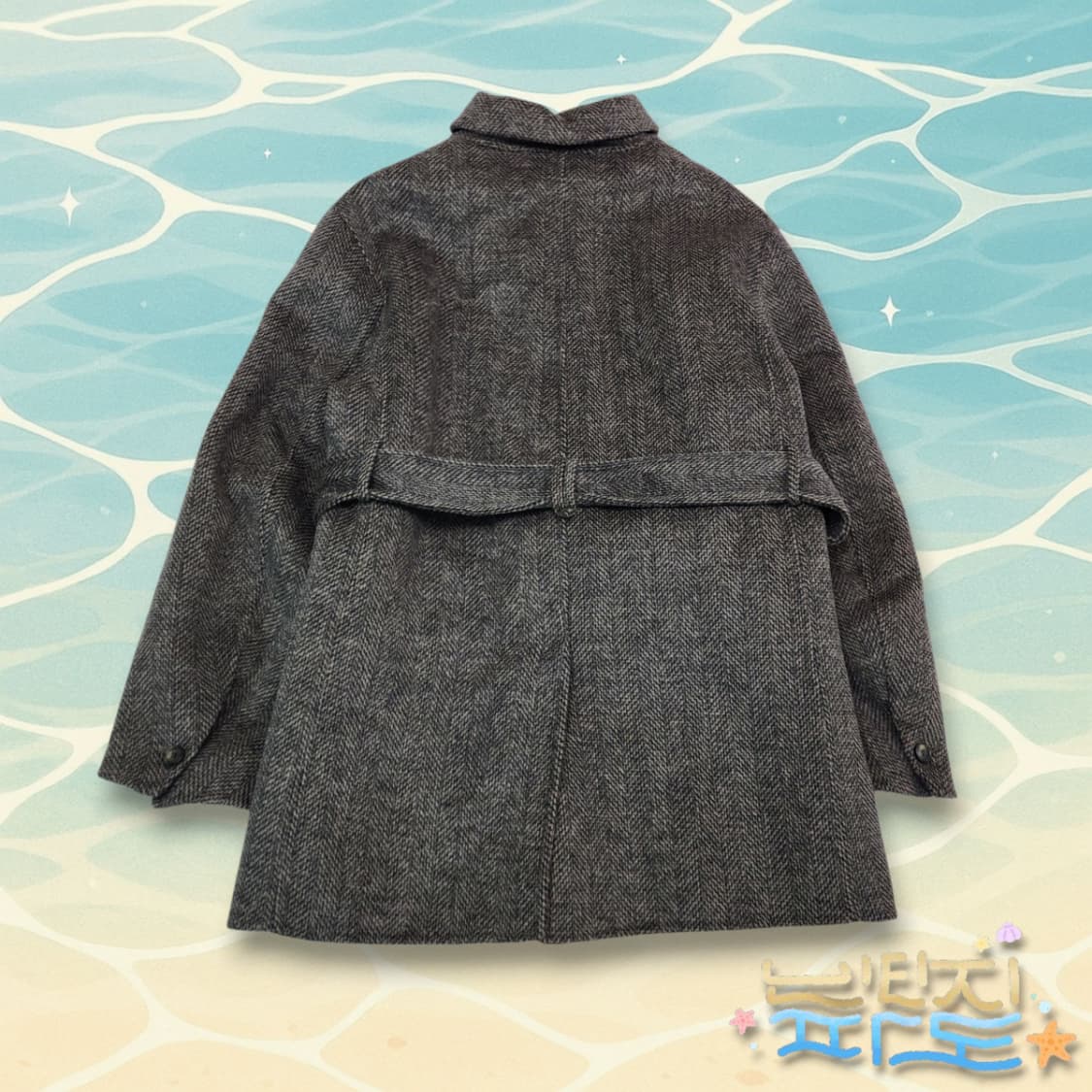 F 새제품 슬로우무드 울알파카 코트 상품이미지6