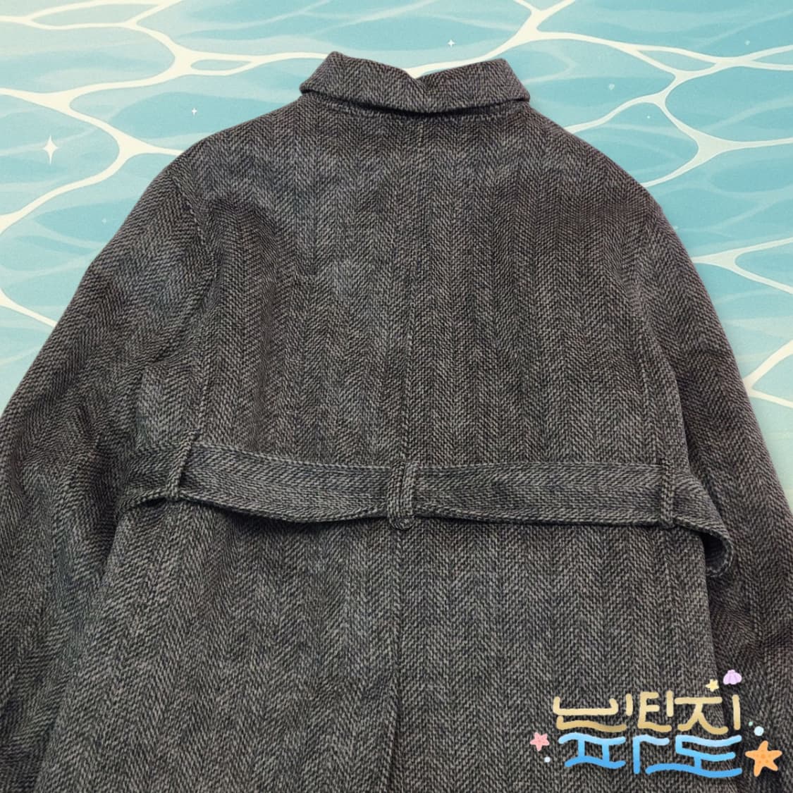 F 새제품 슬로우무드 울알파카 코트 상품이미지7