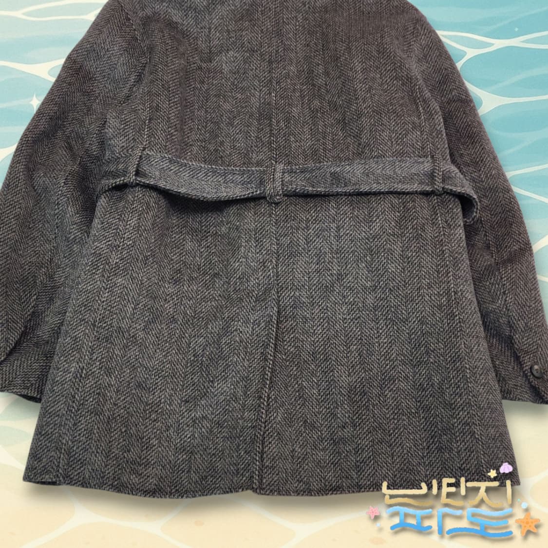 F 새제품 슬로우무드 울알파카 코트 상품이미지8