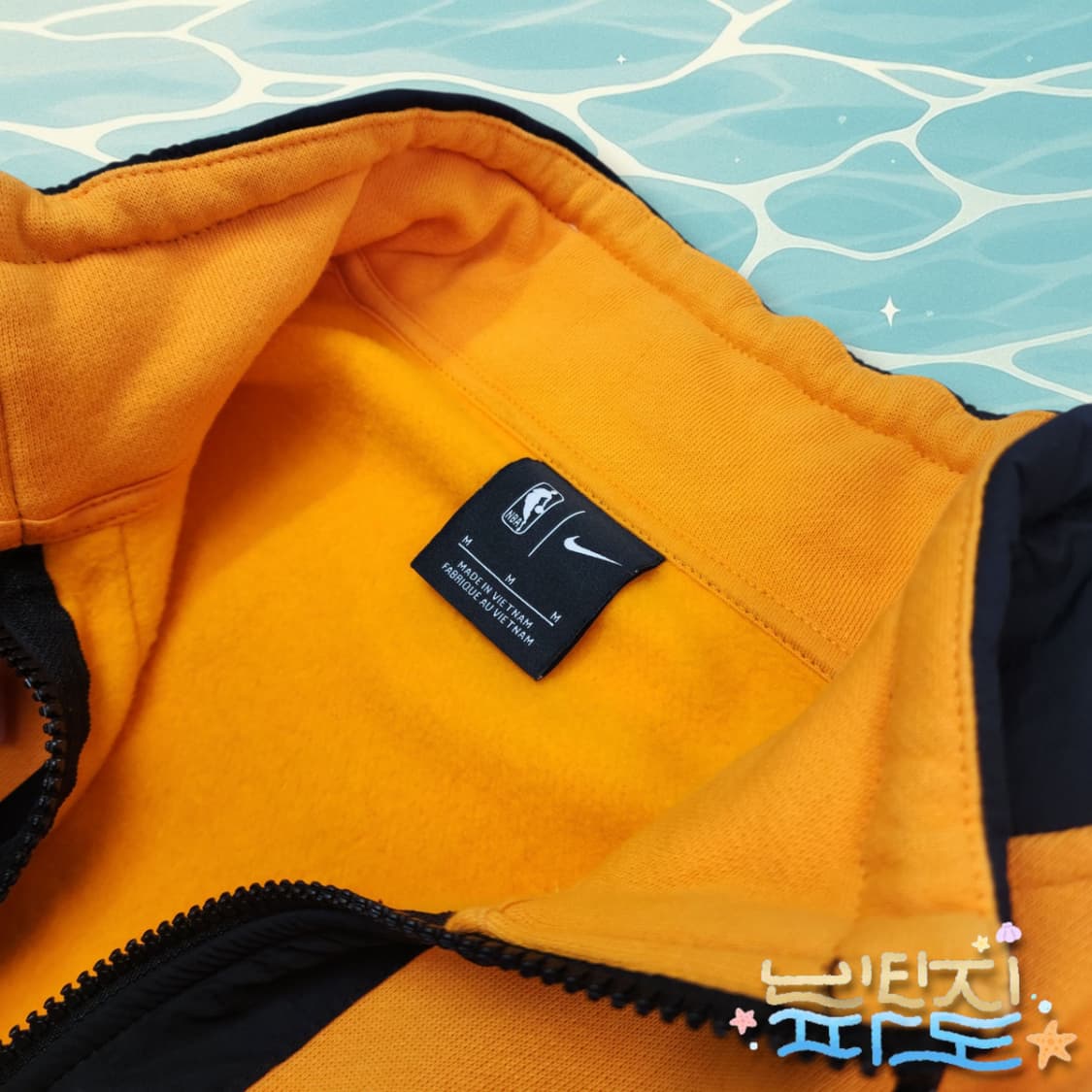 M 나이키 NBA 사이드라인 아노락 기모 맨투맨 상품이미지3