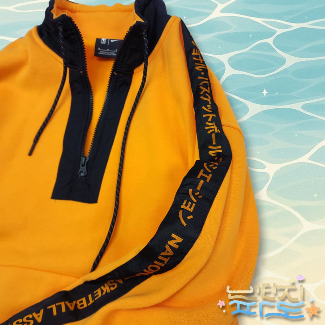 M 나이키 NBA 사이드라인 아노락 기모 맨투맨 상품이미지4