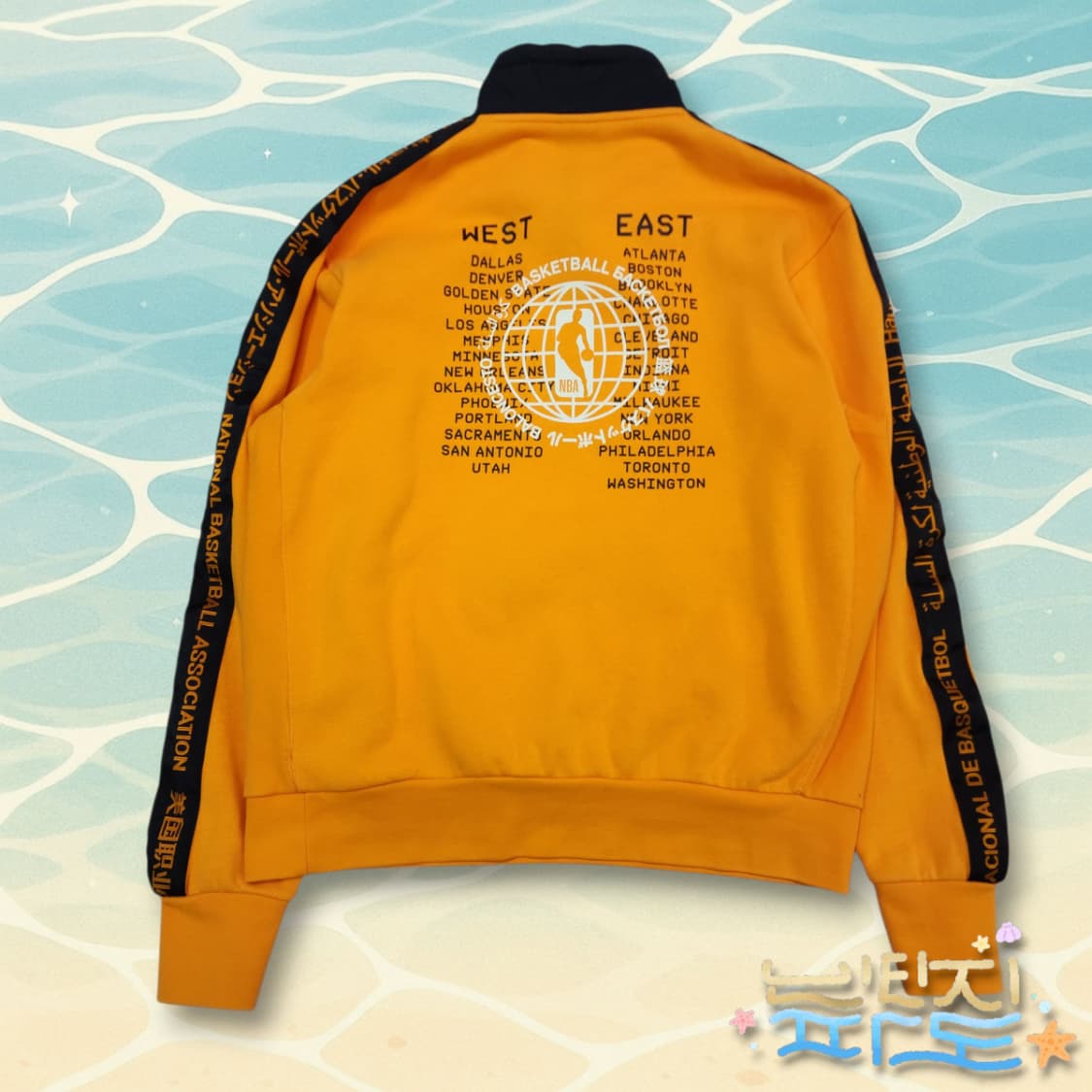 M 나이키 NBA 사이드라인 아노락 기모 맨투맨 상품이미지6