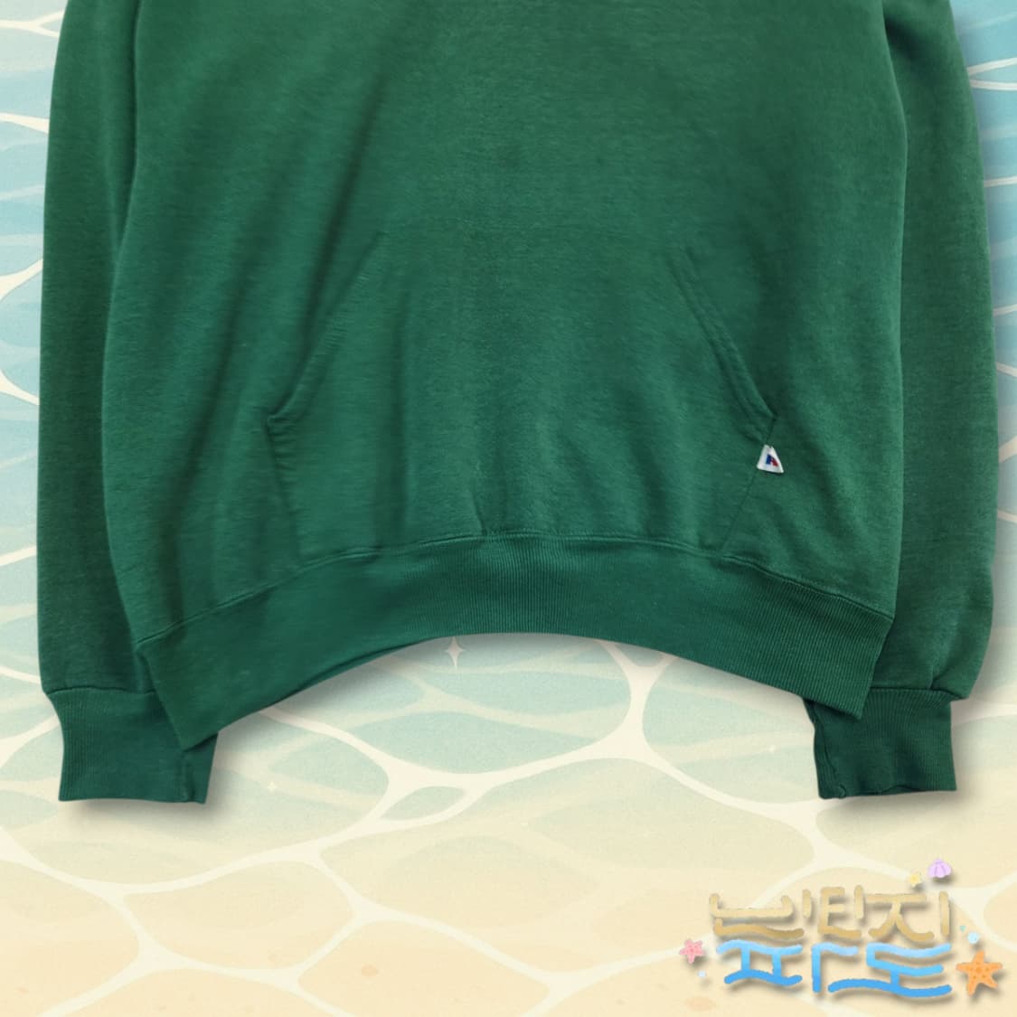 XL 90S USA 러셀 빈티지 어센틱 후드 상품이미지3