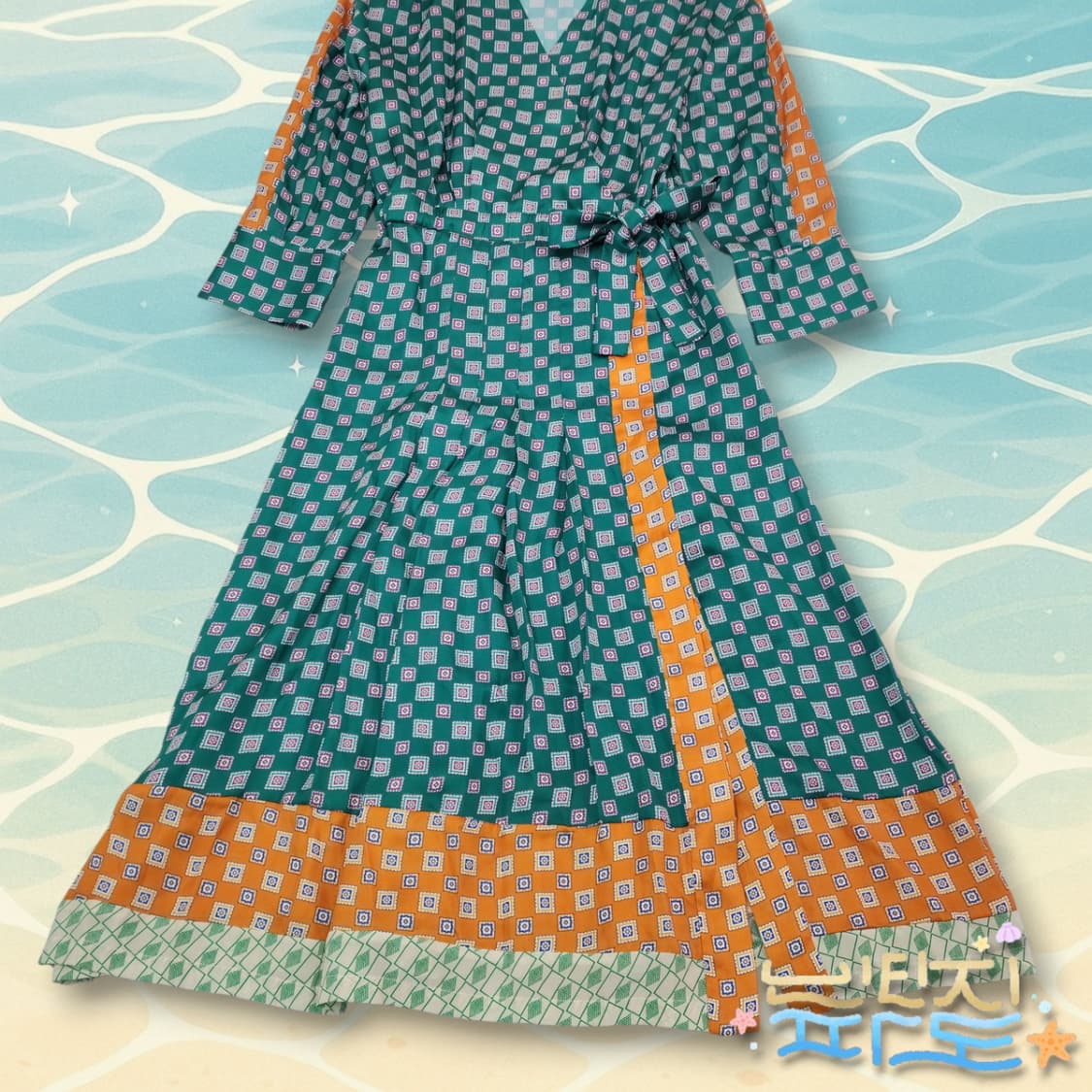 1 SANDRO 산드로 실크 맥시 롱원피스 상품이미지3