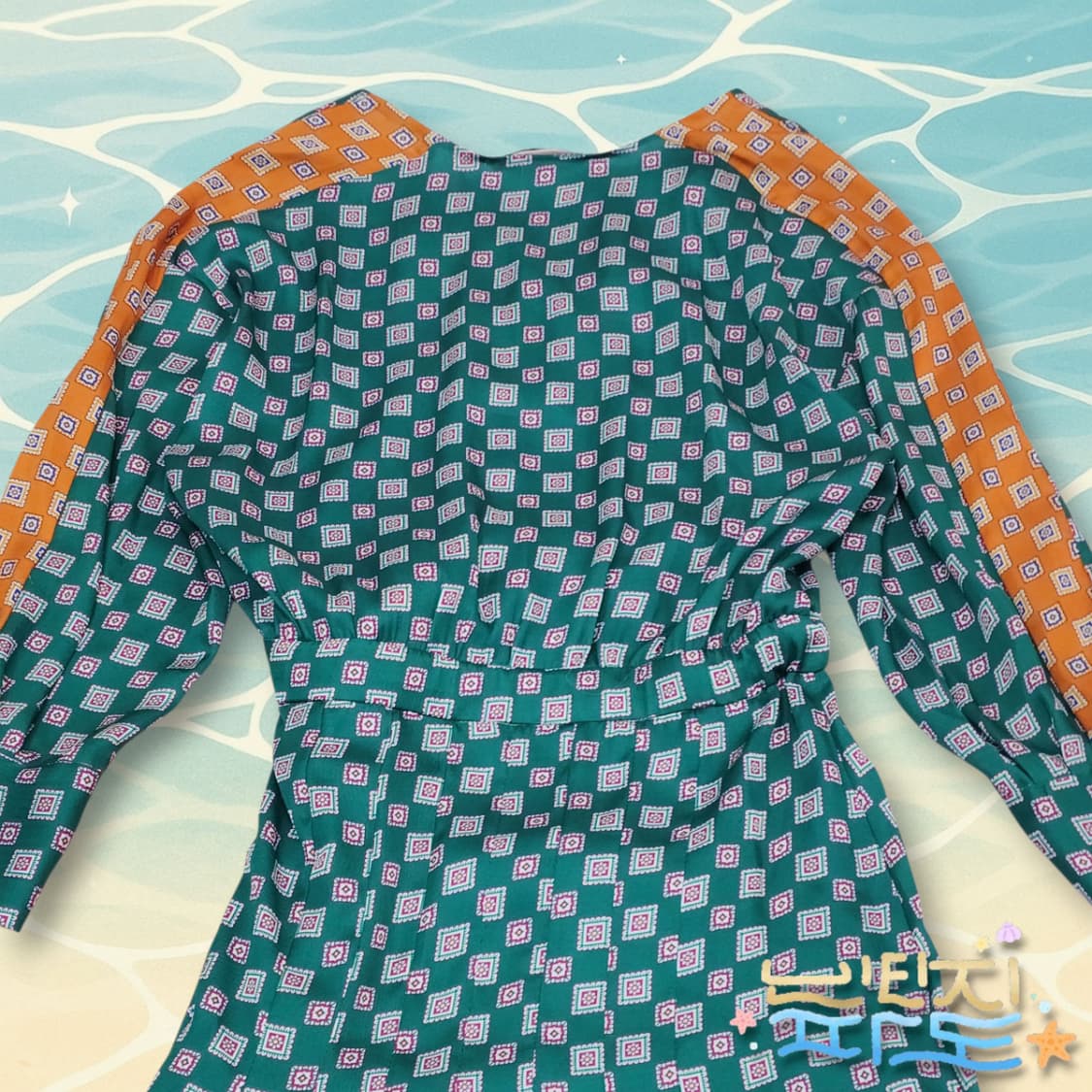 1 SANDRO 산드로 실크 맥시 롱원피스 상품이미지6