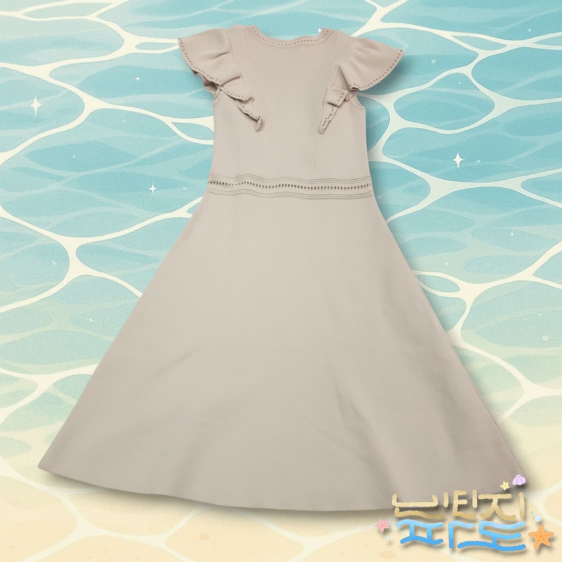 36 SANDRO 산드로 ILLA 스터드 니트 원피스 상품이미지7